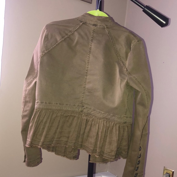 Free People small military style jacket - Picture 2 of 4
